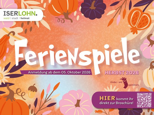 Die Herbstferienspiele 2026 versprechen viel Spaß für Kinder und Jugendliche im Alter zwischen 6 und 16 Jahren.