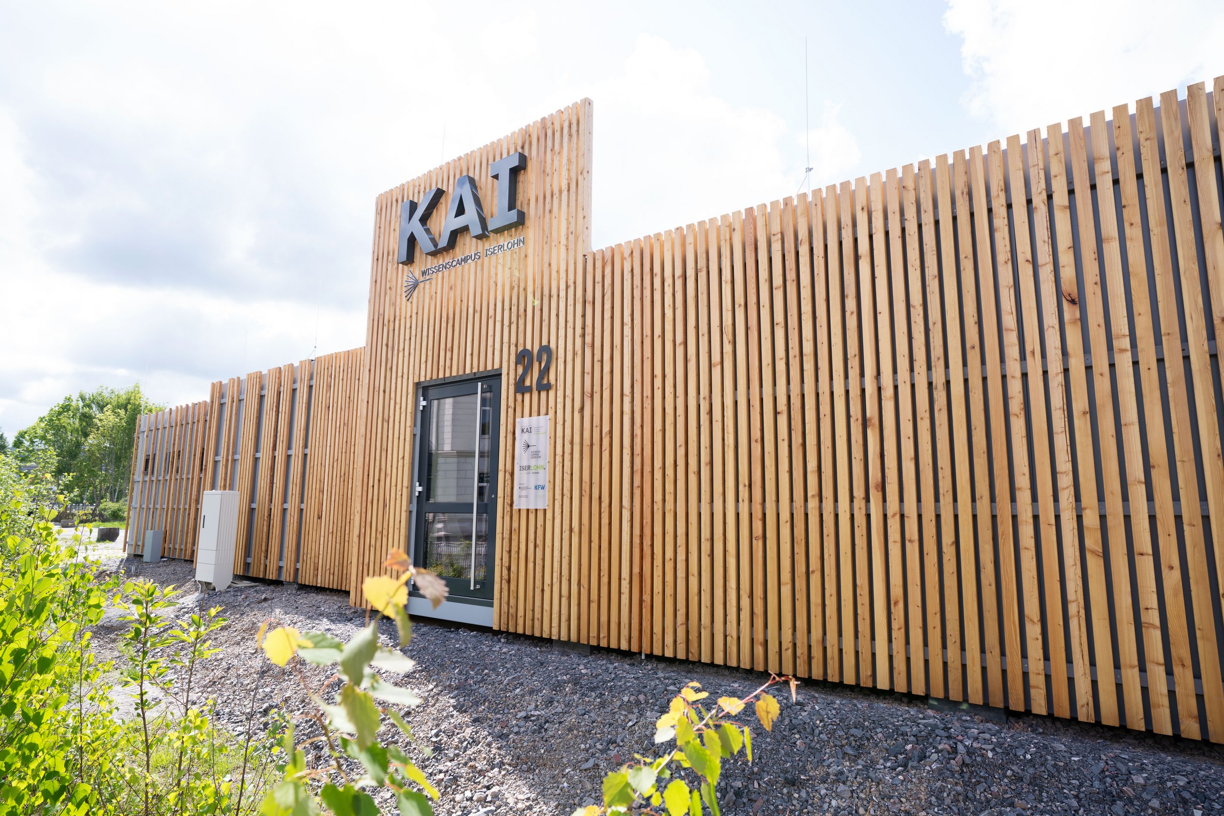 Das Bild zeigt KAI - ort für Tagungen, seminare und Workshops auf dem Gelände des Wissenscampus in Iserlohn. Foto: Gabi Sonnenschein-imago Olpe 