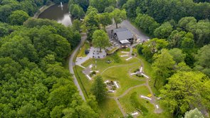 Das Bild zeigt die Minigolf-Anlage am Seilersee.