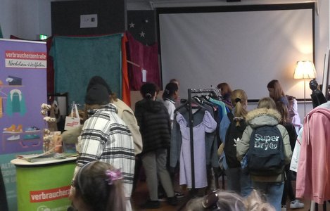 Das Klamottentausch-Café am 11. März 2023 Das Klamottentausch-Café am 11. März 2023