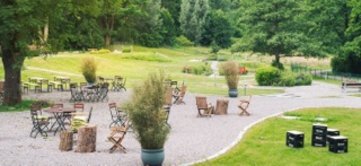 Das Bild zeigt die Minigolf-Anlage am Seilersee.