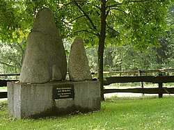 Der Gedenkstein an Emil Rittershaus