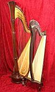 Harfe und Kinderharfe
