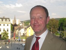 Das Bild zeigt Dr. David Gropp