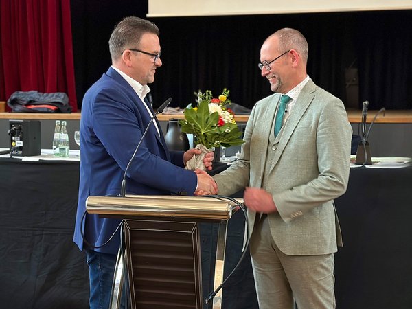 Mit einem einstimmigen Votum wurde Thorsten Grote vom Rat der Stadt Iserlohn zum Beigeordneten wiedergewählt.