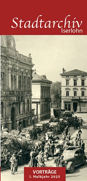 Das Bild zeigt das Plakat zur Vortragsreihe im ersten Halbjahr 2025