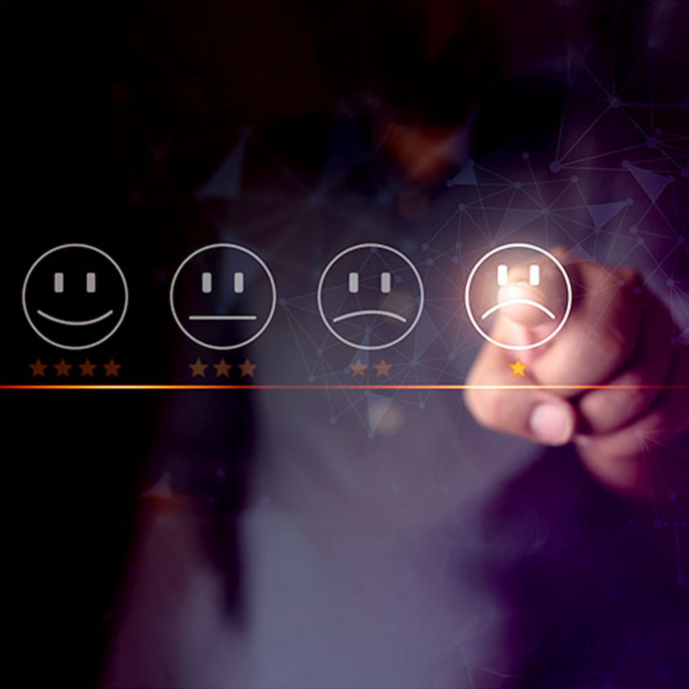 Das Bild zeigt verschiedene Smileys in unterschiedlicher Stimmung.