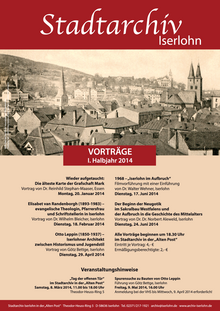 Plakat Vorträge 2014