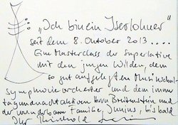 Gästebucheintrag
