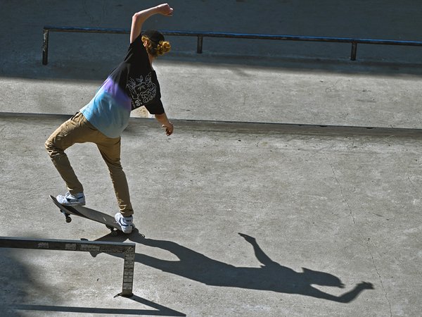 Skateboarding