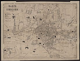 Stadtplan Iserlohn 1882
