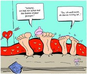 Das Bild zeigt eine Comic-Zeichnung