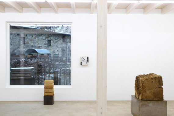 Blick in das Atelier von Werner Schlegel