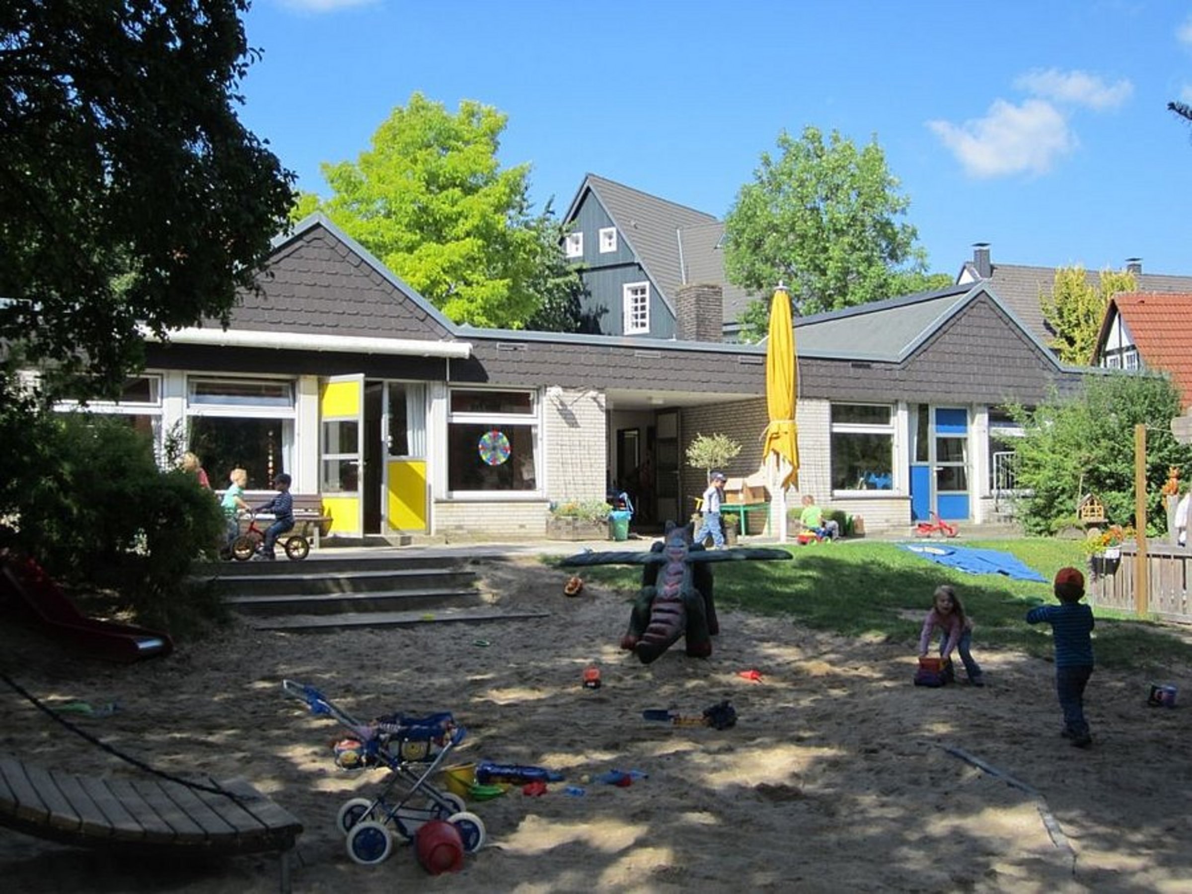 Das Bild zeigt den Kindergarten Lössel