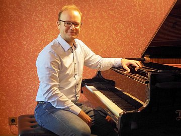 Pedro Heylmann, neuer Klavierlehrer an der Musikschule Iserlohn