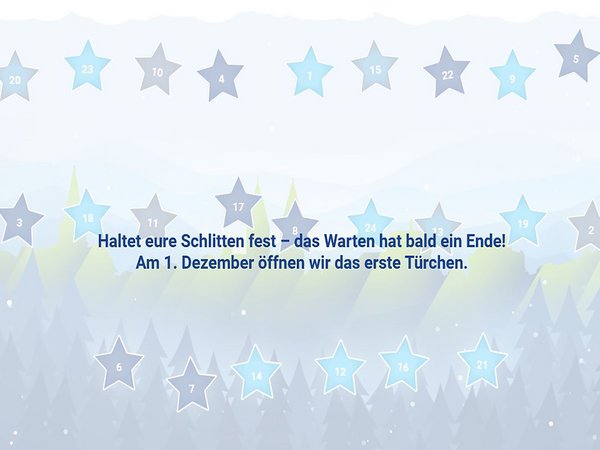 Im Online-Adventskalender der Stadt Iserlohn gibt es eine tägliche Gewinnchance auf tolle Preise.