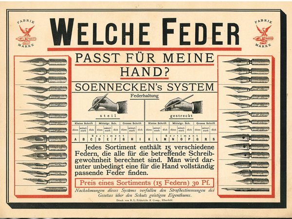Obwohl Friedrich Soennecken 1848 in Dröschede geboren wurde, wird sein Name klassischerweise mit der Stadt Bonn in Verbindung gebracht.