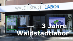 Das Bild zeigt das Waldstadtlabor