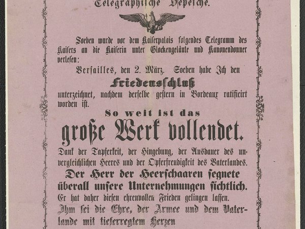 Mit einem Vortrag zum Deutsch-Französischen Krieg in Iserlohn startet die stadt- und regionalgeschichtliche Vortragsreihe von Stadtarchiv und VHS.