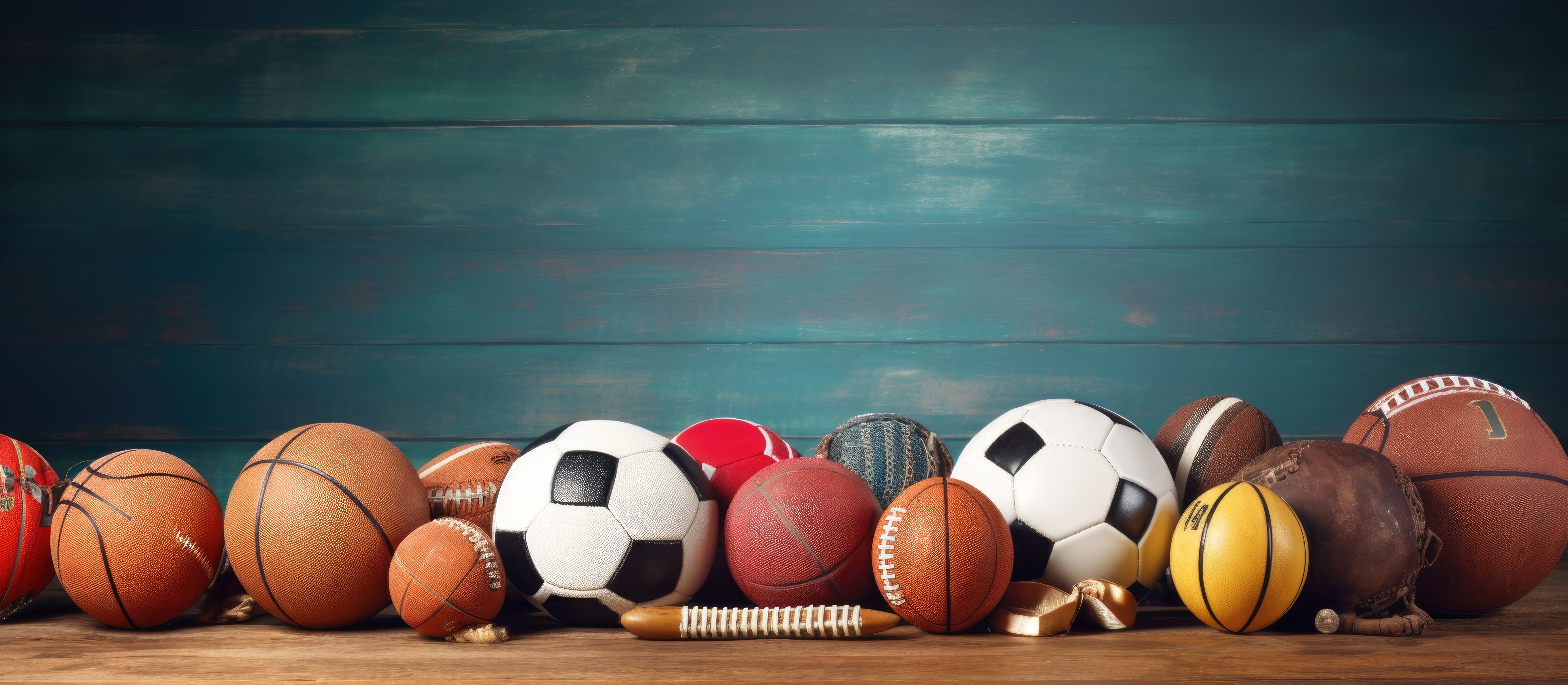 Gear for athletics Copy space image Place for adding text or design