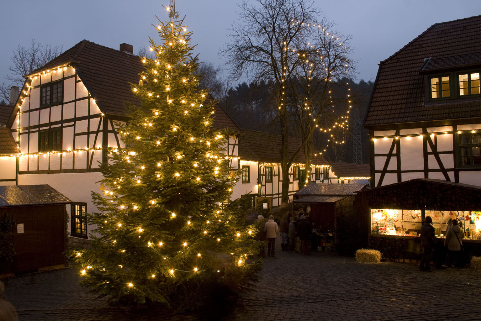 Weihnachtliches Barendorf / Foto: © Jan R. Schäfer