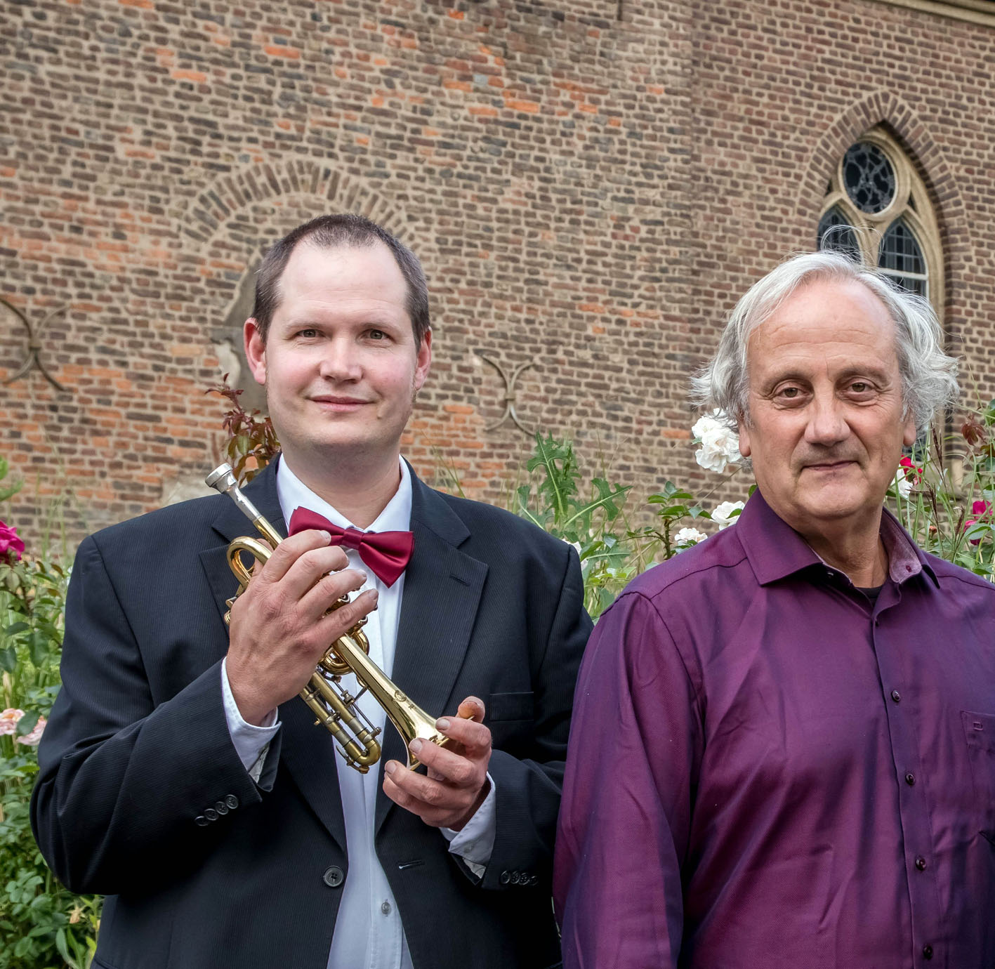Martin Schröder (Trompete), Hans-André Stamm (Orgel)