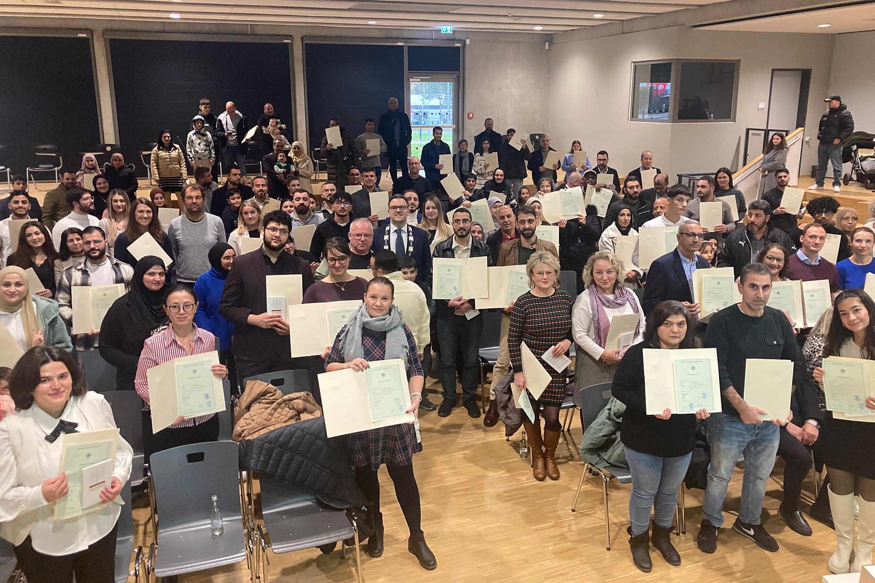 Einbürgerungsveranstaltung am 12. November 2024
