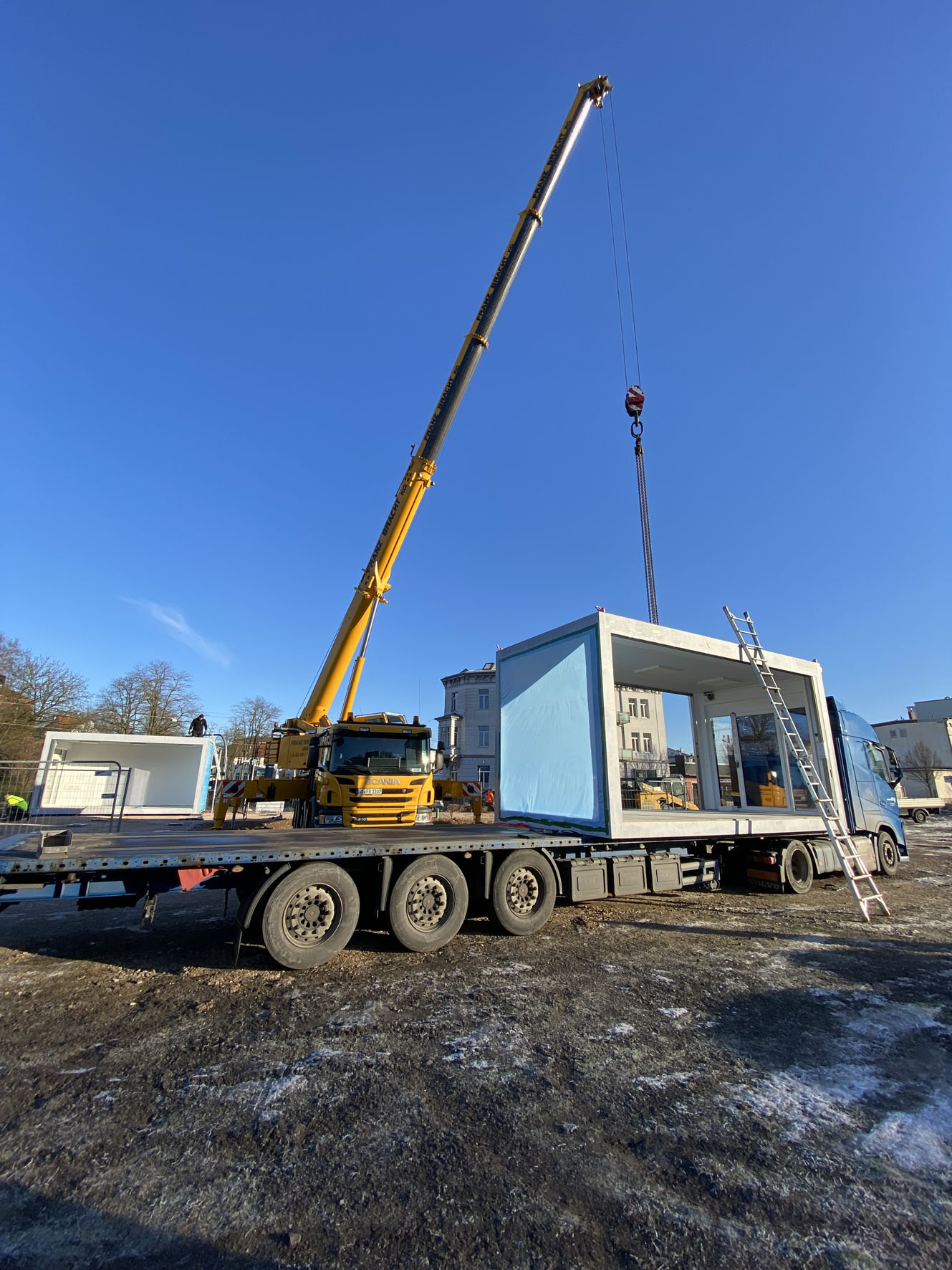 Container für Interimsgebäude Wissenscampus