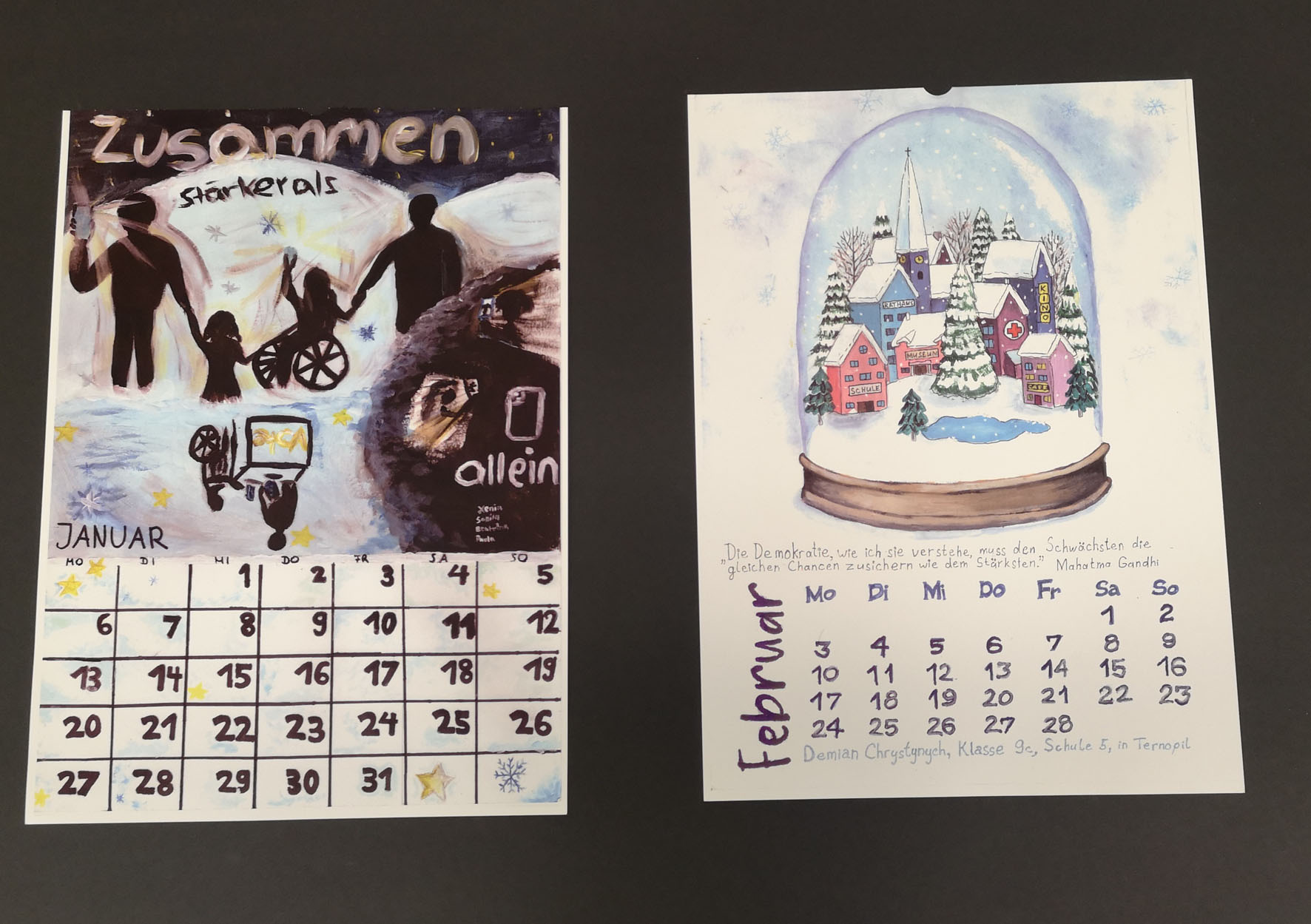 Schüler-Kalender / Foto: Stadtbücherei Iserlohn