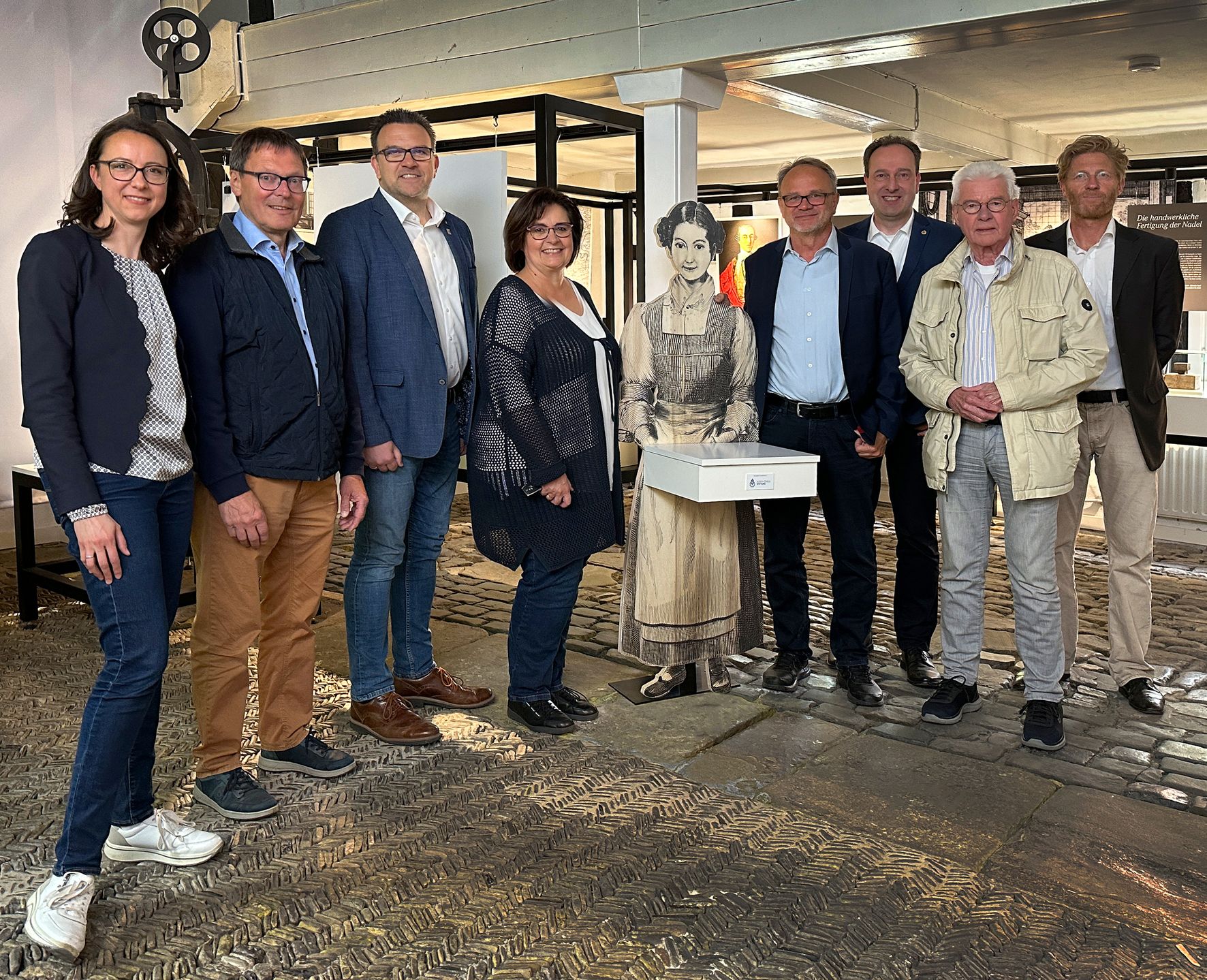 Eröffnung des neuen Nadelmuseums