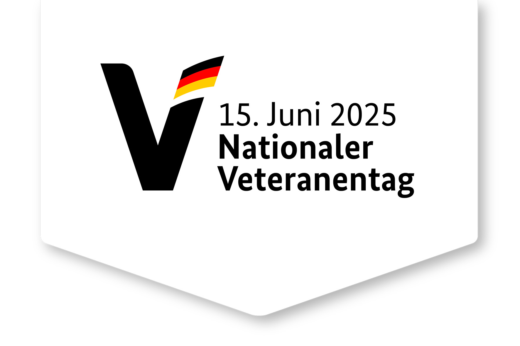 Offizielles Kampagnen-Logo zum nationalen Veteranentag
