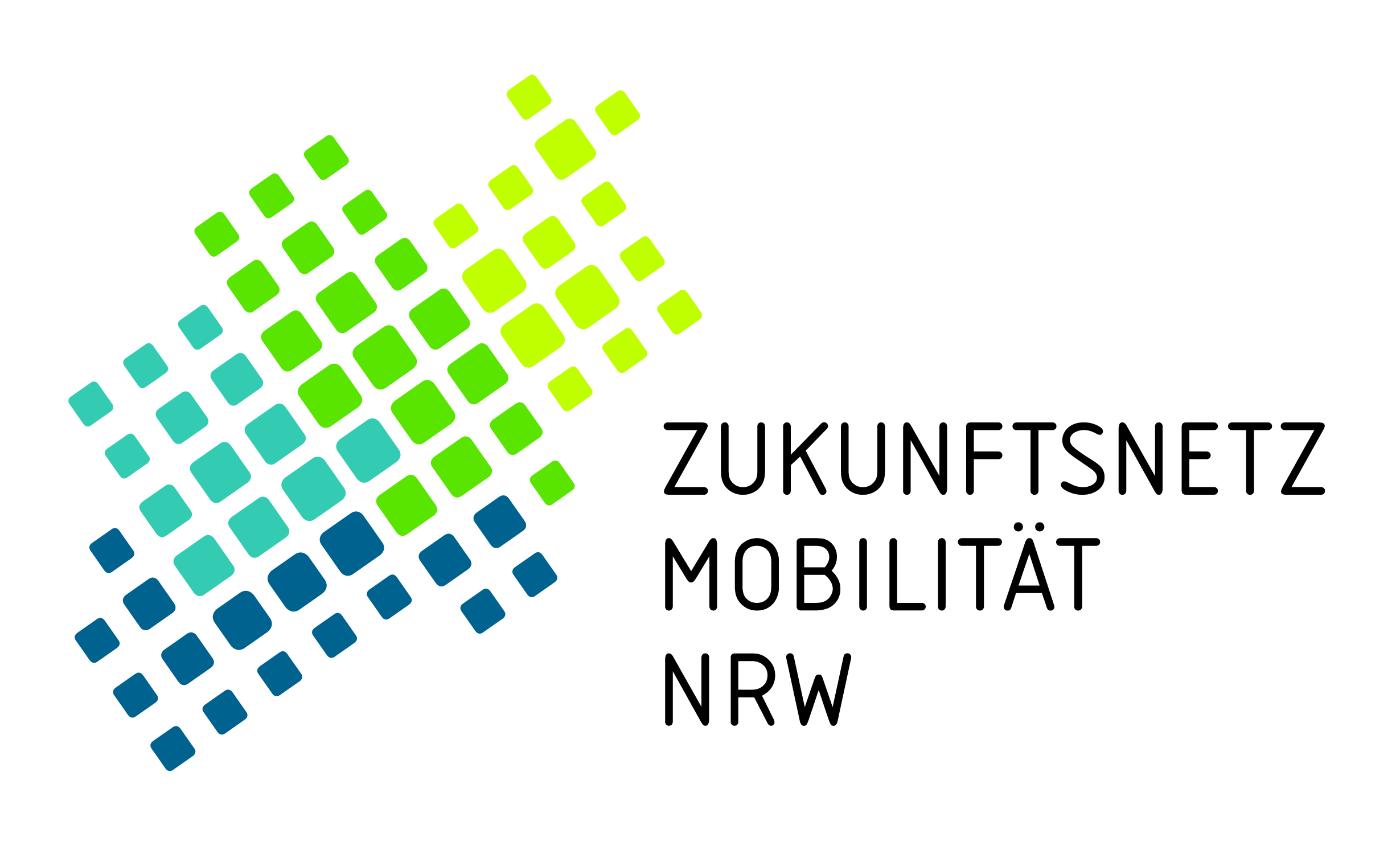 Logo Zukunftsnetz Mobilität NRW