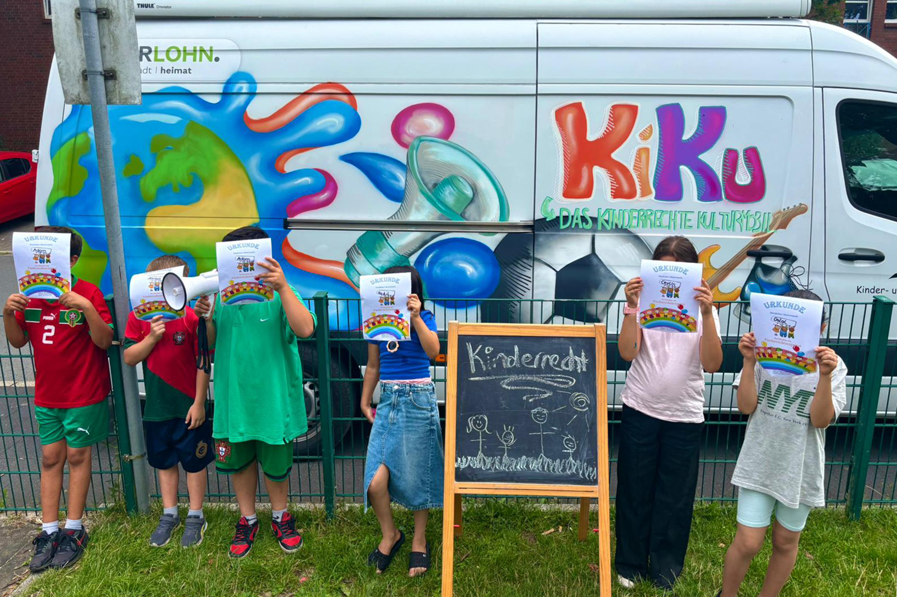 Kinderrechte-Kulturmobil ist Förderprojekt des Monats