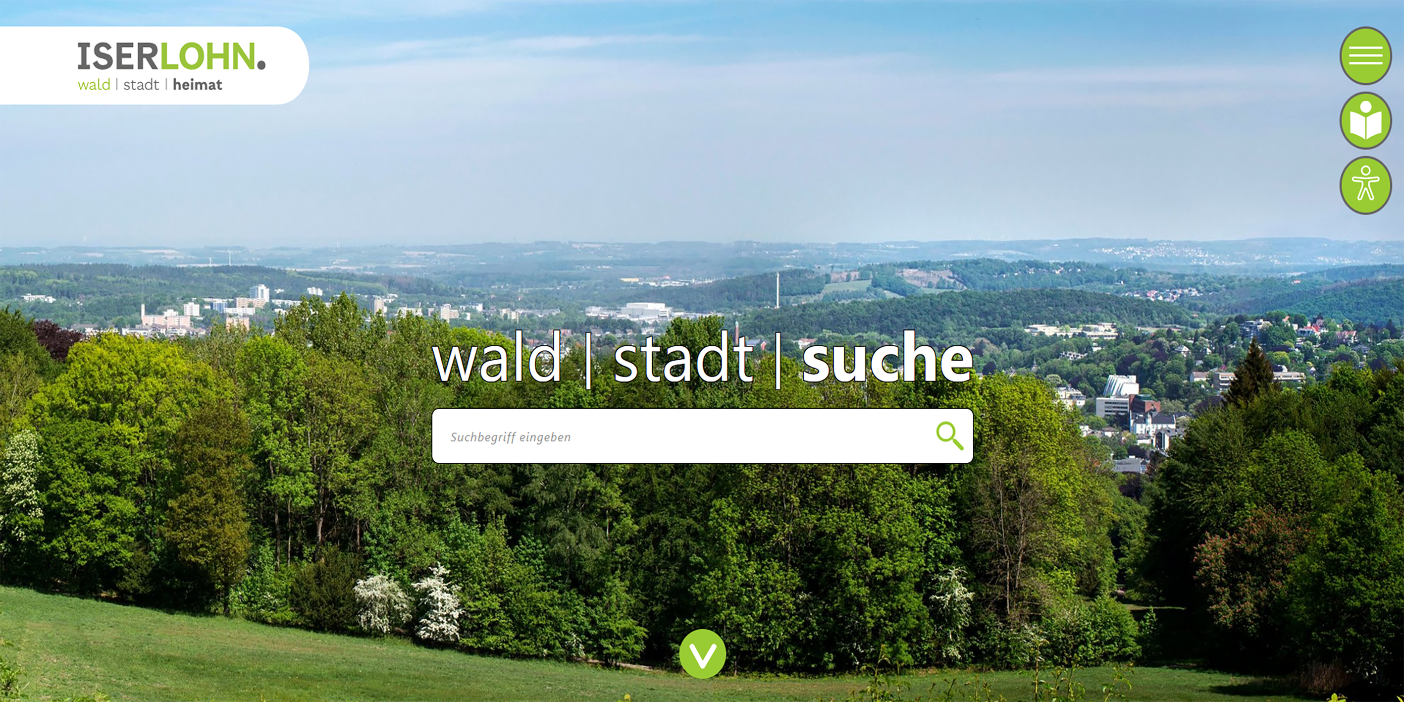 In Neuem Glanz erstrahlt die Homepage der Stadt Iserlohn.
