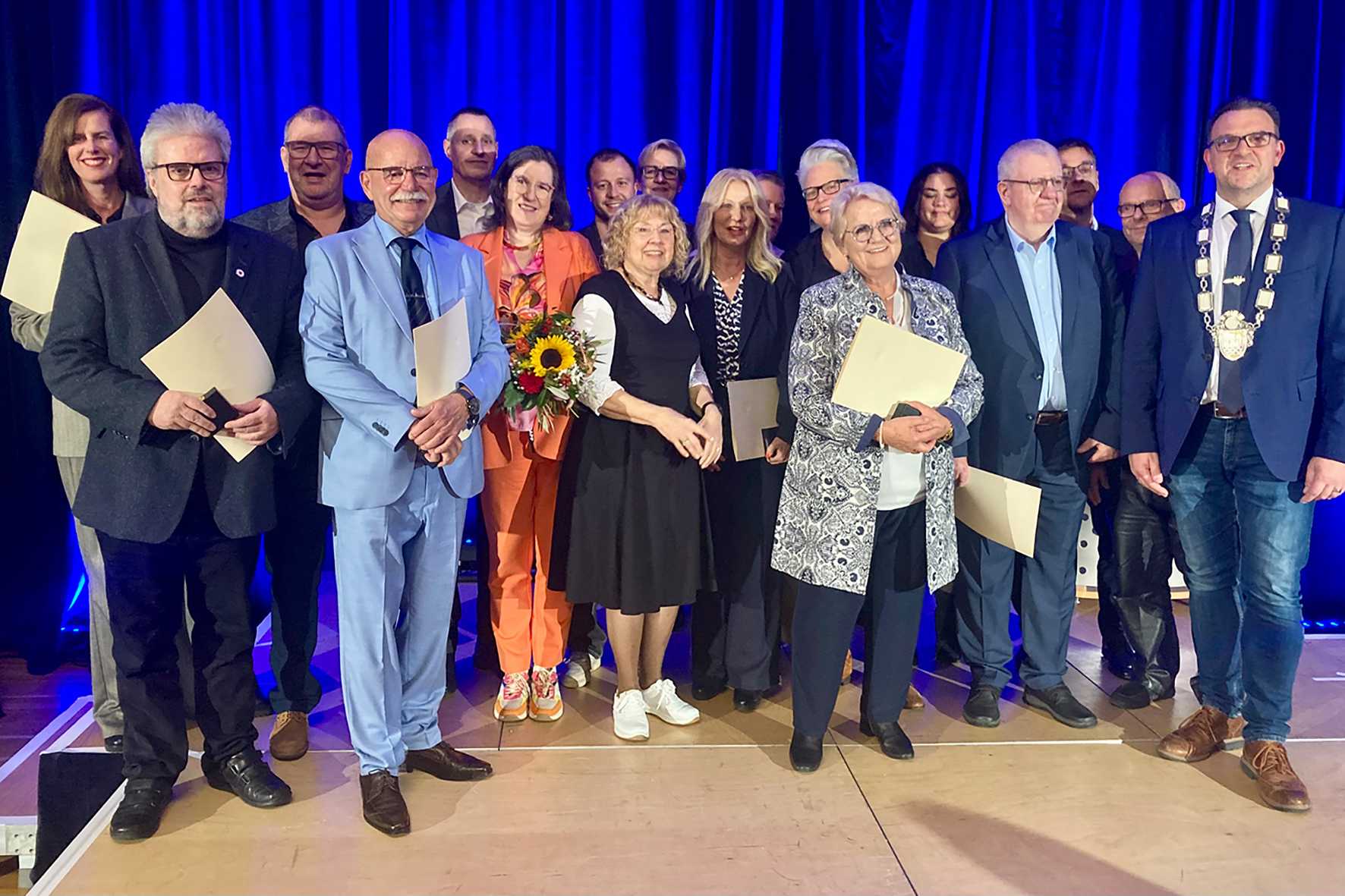 Langjährige Ratsmitglieder wurden von der Stadt Iserlohn verabschiedet.