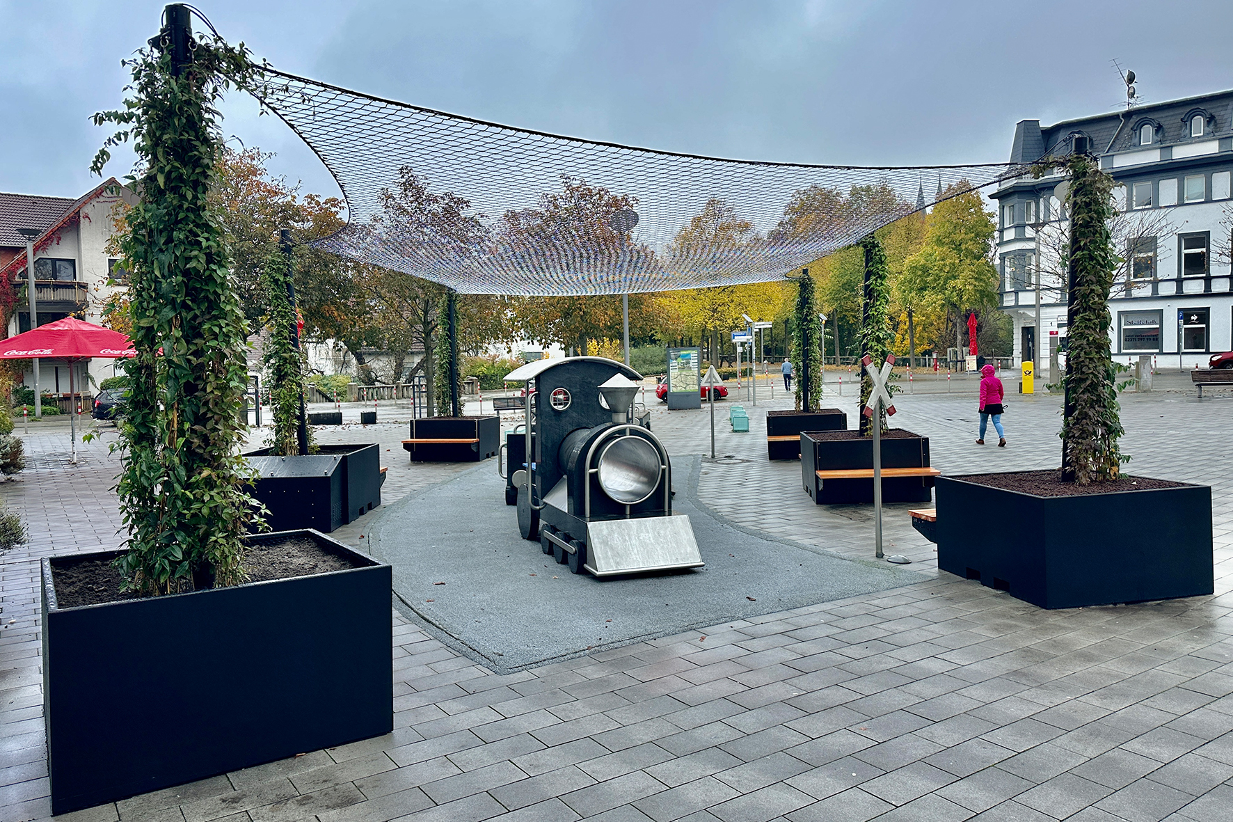 Einzigartiges Pilotprojekt zur Abkühlung innerstädtischer Hitzeinseln: der "Kühle Fleck Iserlohn".