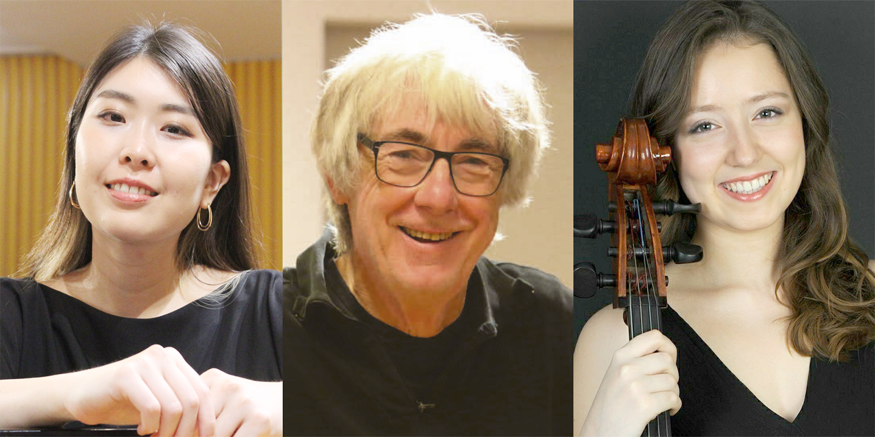 V.l.n.r.: Ryoko Arata, Prof. Ulrich Beetz, Burcu Uysal.