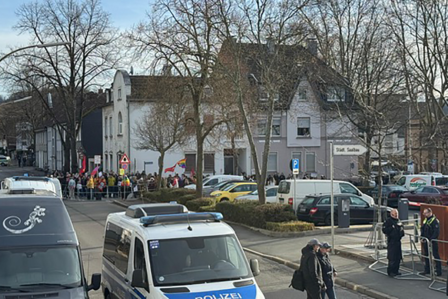 Gegendemonstration zur Gründungsveranstaltung der „Generation Deutschland“