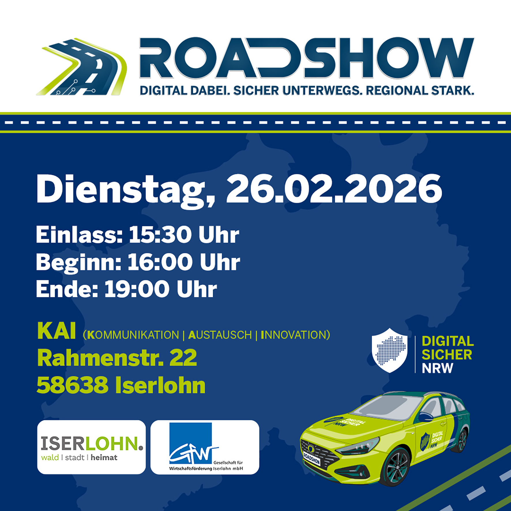 Bei der Roadshow für digitale Sicherheit im Iserlohner KAI wird auch ein Hackerangriff vorgeführt.