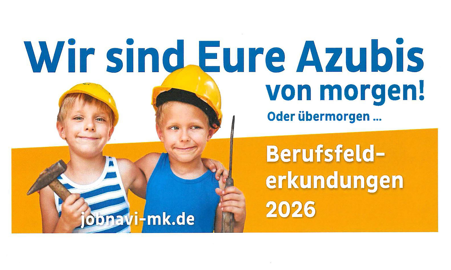 Unternehmen werden gesucht, die eintägige Beurfsfelderkundungen für Schülerinnen und Schüler zur Verfügung stellen.