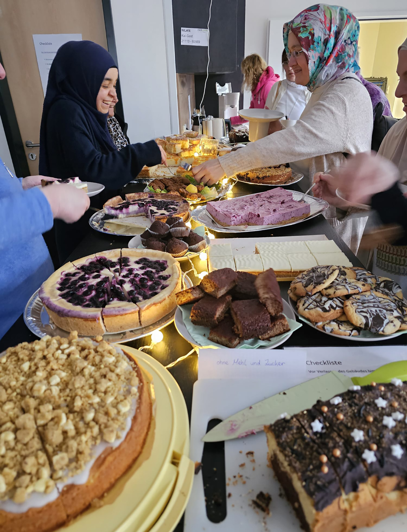 Die Frauen werden ermutigt, Themen und Inhalte des Frauencafé mitzugestalten.