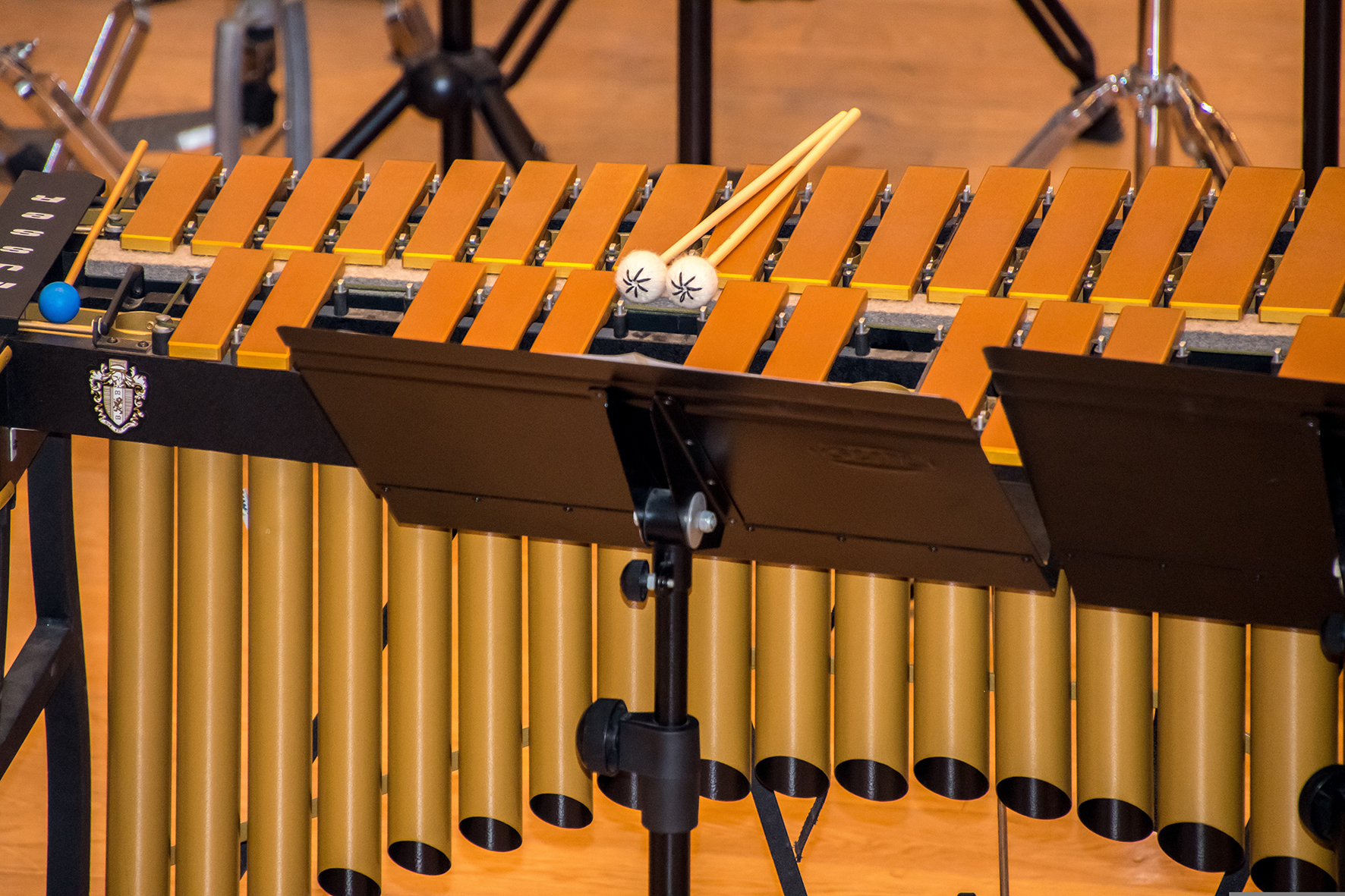 Das Marimbaphon ist ein Musikinstrument, das in der Solo-Wertung Drumset (Pop) zum Einsatz kommt.