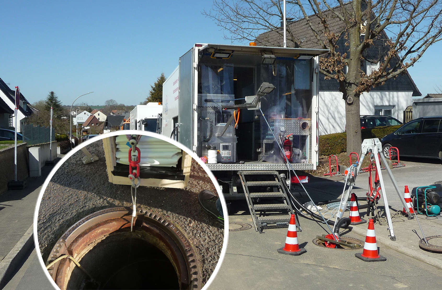 Die Abwasserkanäle in den Iserlohner Ortsteilen Sümmern und Dröscheder Feld werden in den kommenden Wochen saniert.