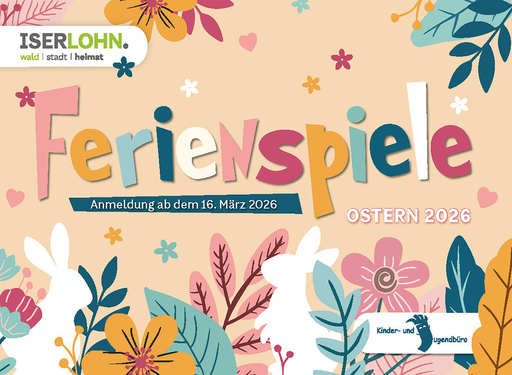 Ab dem 16. März können Eltern ihre Kinder für die Iserlohner Osterferienspiele anmelden.