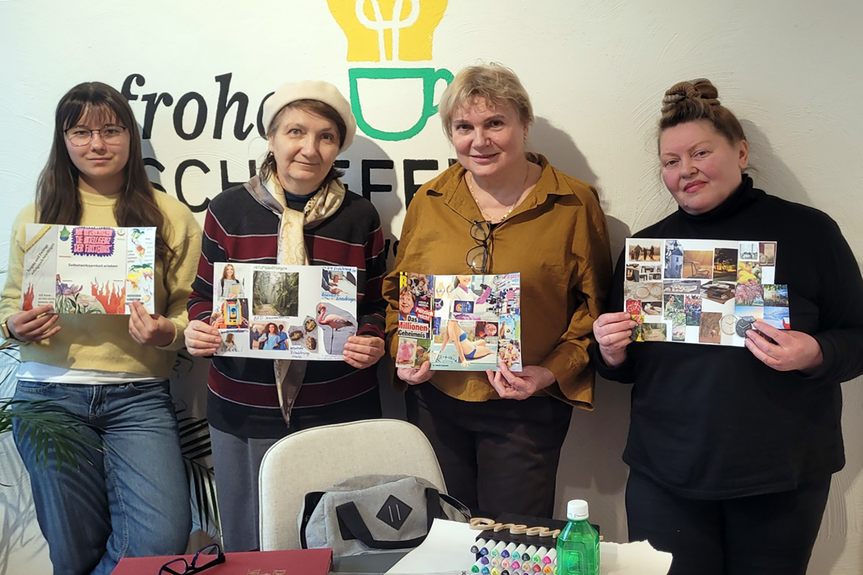 Eine Kleingruppe von Bundesfreiwilligen hat an einem zweitägigen Seminar zum Thema "Biografiearbeit" teilgenommen.