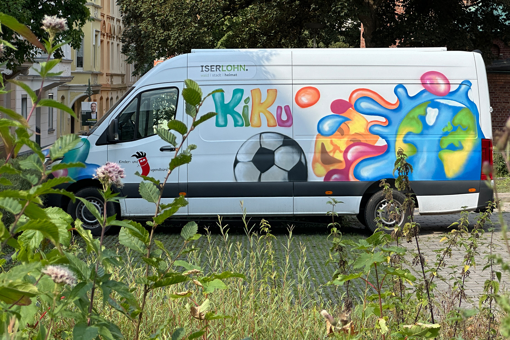 Kinderrechte-Kulturmobil auf Tour