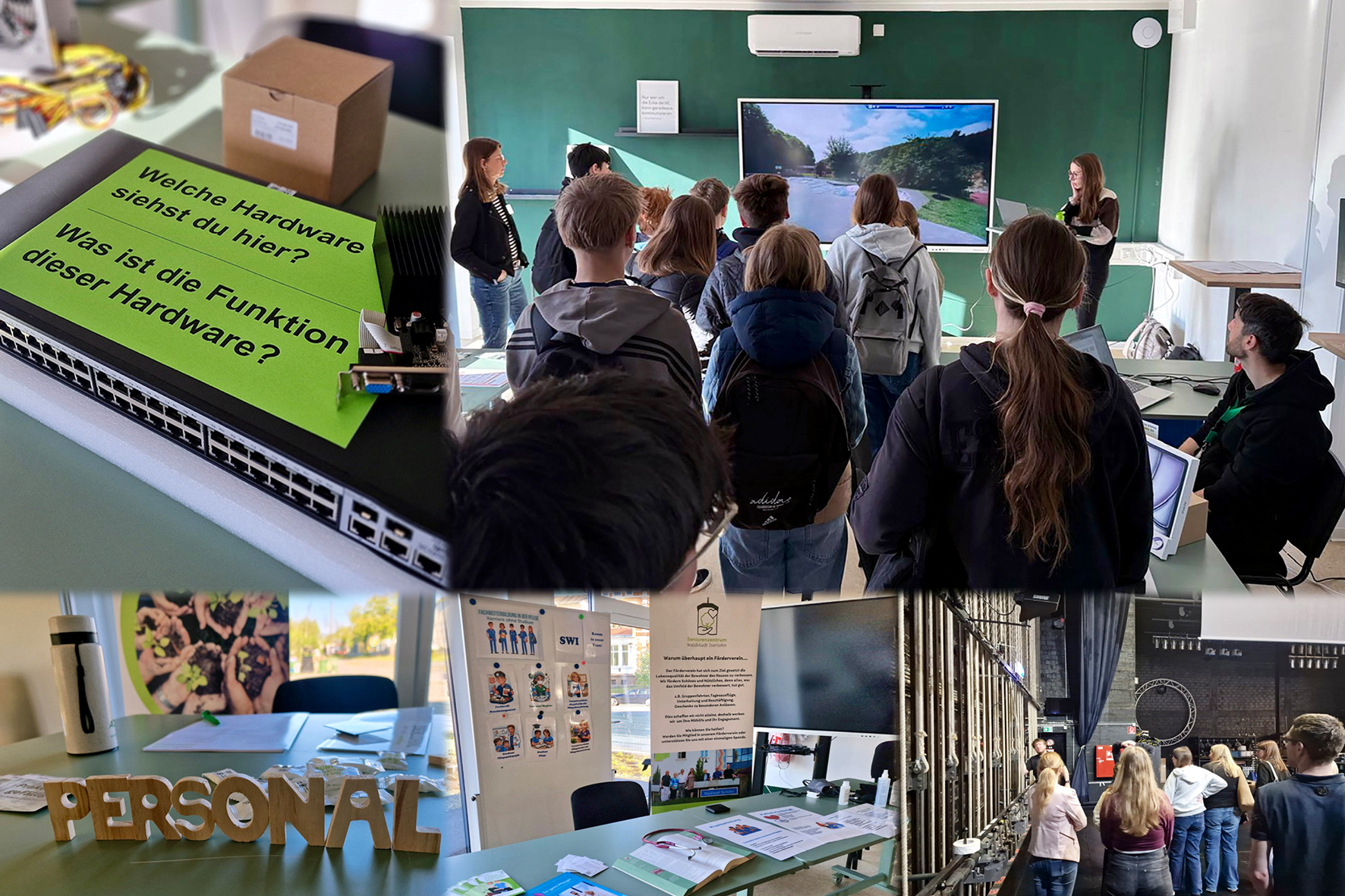 Im KAI stellte die Iserlohner Stadtverwaltung zum Girls'- und Boys'-Day verschiedene Berufsmöglichkeiten vor.  