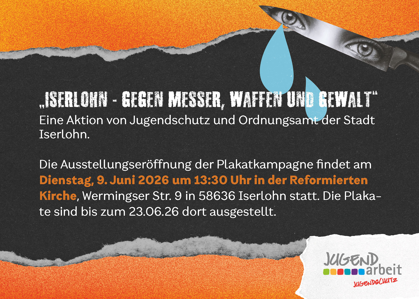 Bis zum 23. Juni kann die Plakat-Ausstellung in der Reformierten Kirche besichtigt werden.