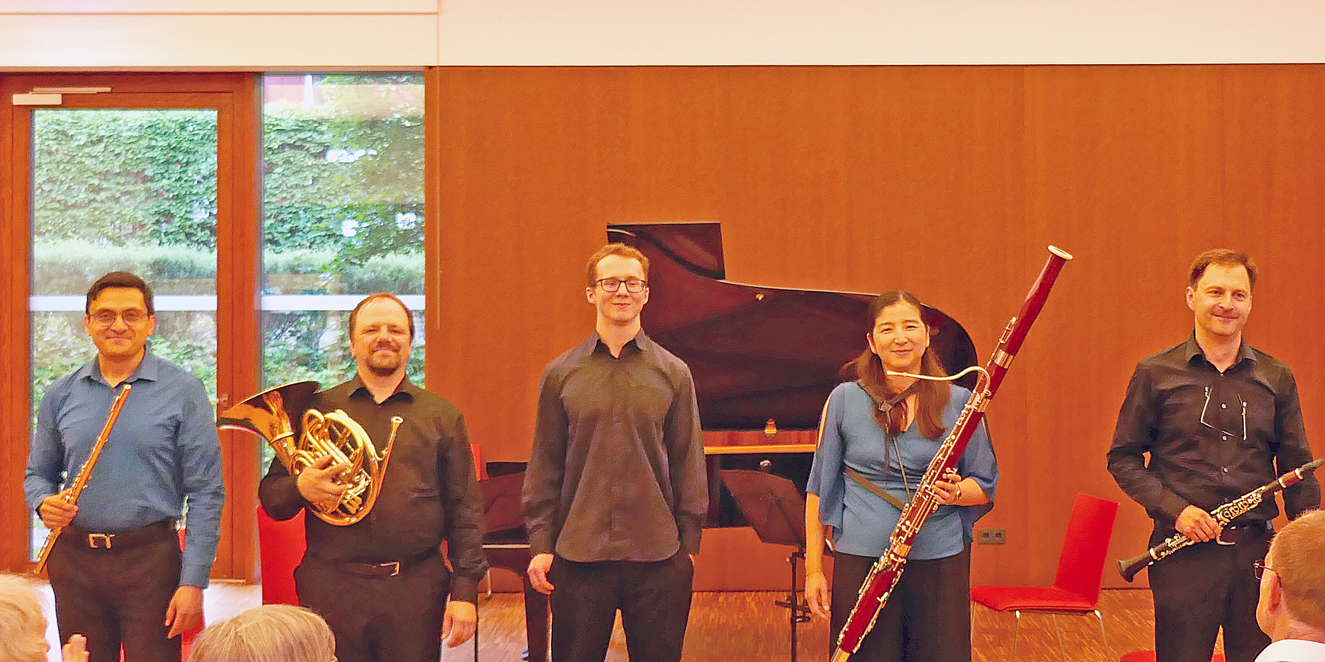 Das Ensemble "Harmonia Quinta Essentia" wurde im Forum St. Pankratius mit langanhaltendem Applaus belohnt.