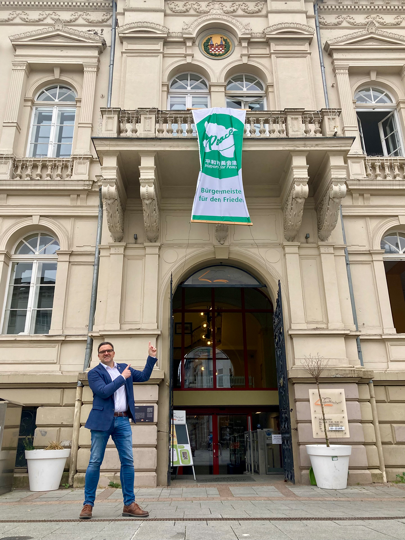 Flaggentag der „Mayors for Peace“